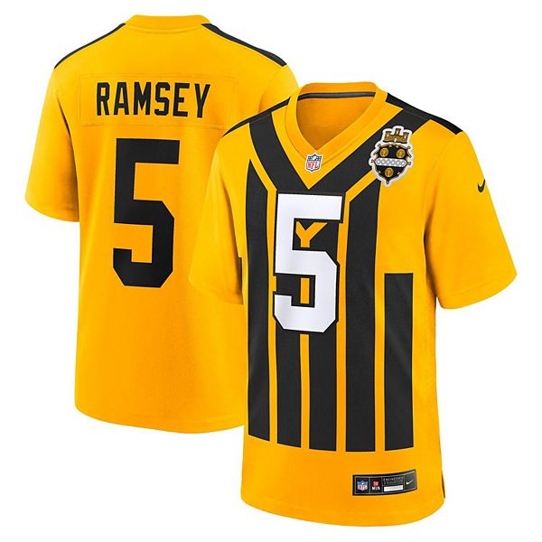 Мужская футболка Jalen Ramsey Pittsburgh Steelers Alternate 1933 Throwback Game Nike
Мужская футболка Jalen Ramsey Pittsburgh Steelers Alternate 1933 Throwback Game Nike