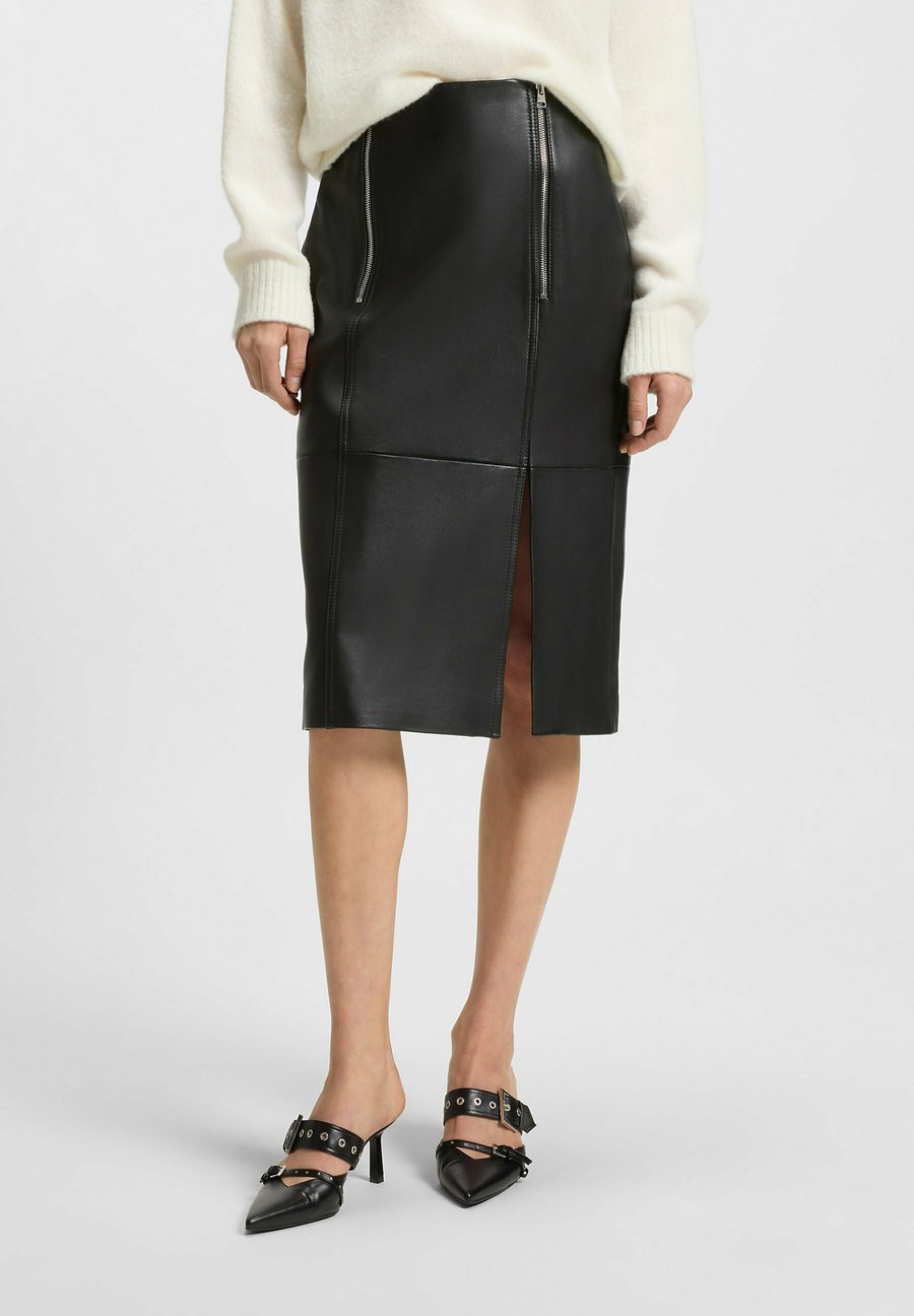 Юбка HUGO Leather skirt, Black One/Black
Юбка HUGO Leather skirt, Black One/Black