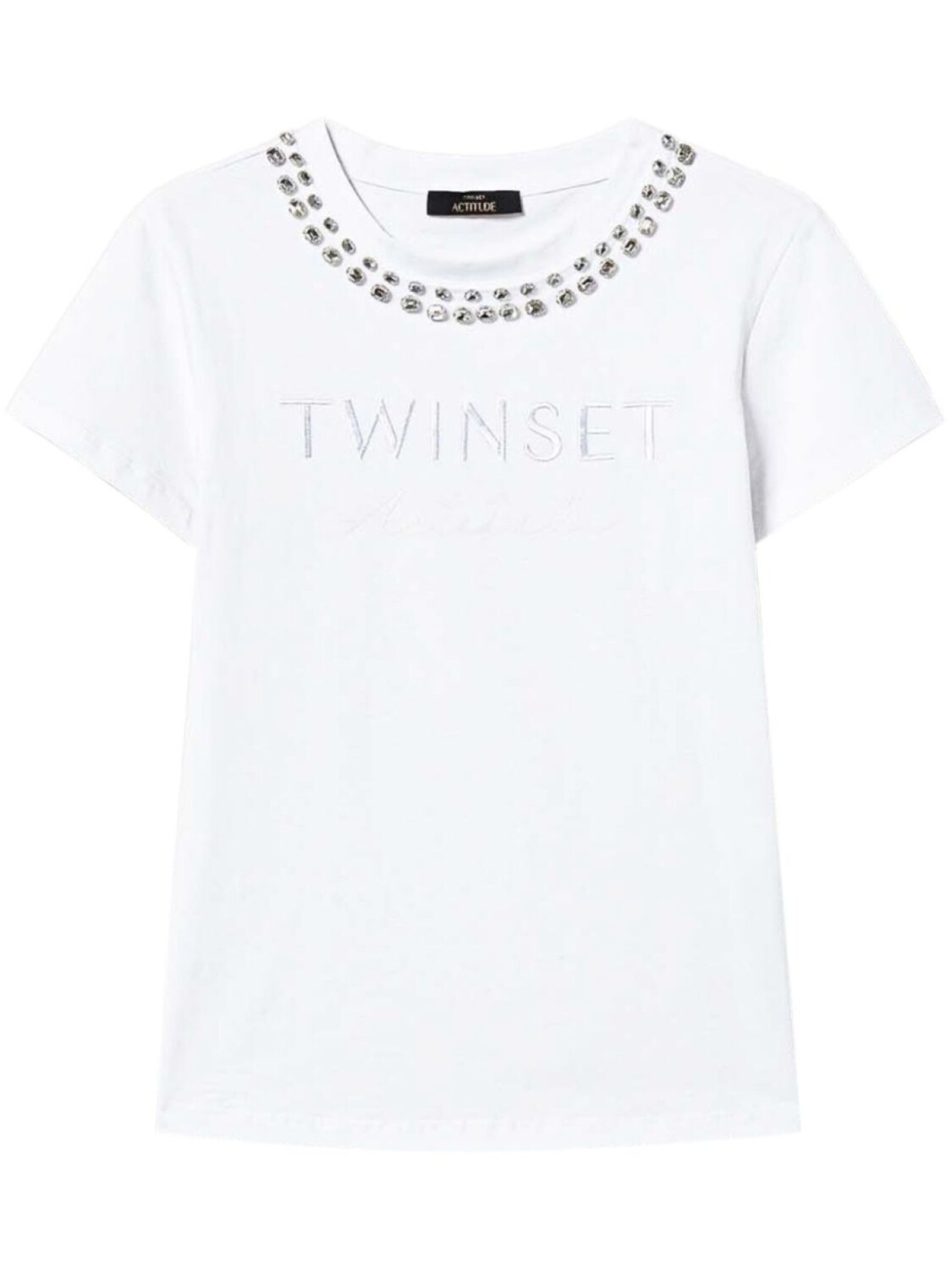 TWINSET футболка с вышитым логотипом, белый
TWINSET футболка с вышитым логотипом, белый