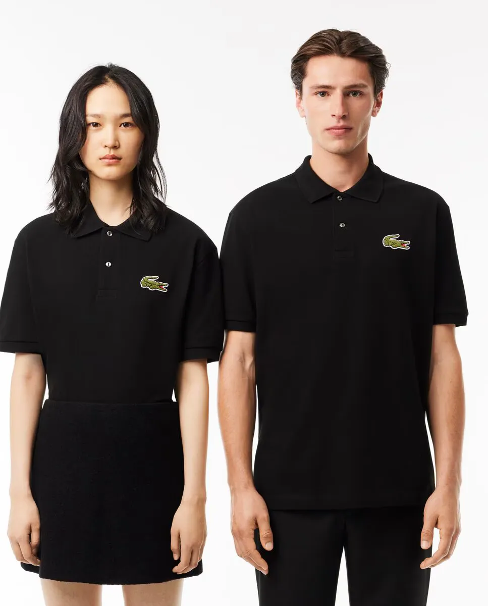 Оригинальная рубашка поло свободного покроя унисекс с короткими рукавами и значком Lacoste, черный
Оригинальная рубашка поло свободного покроя унисекс с короткими рукавами и значком Lacoste, черный