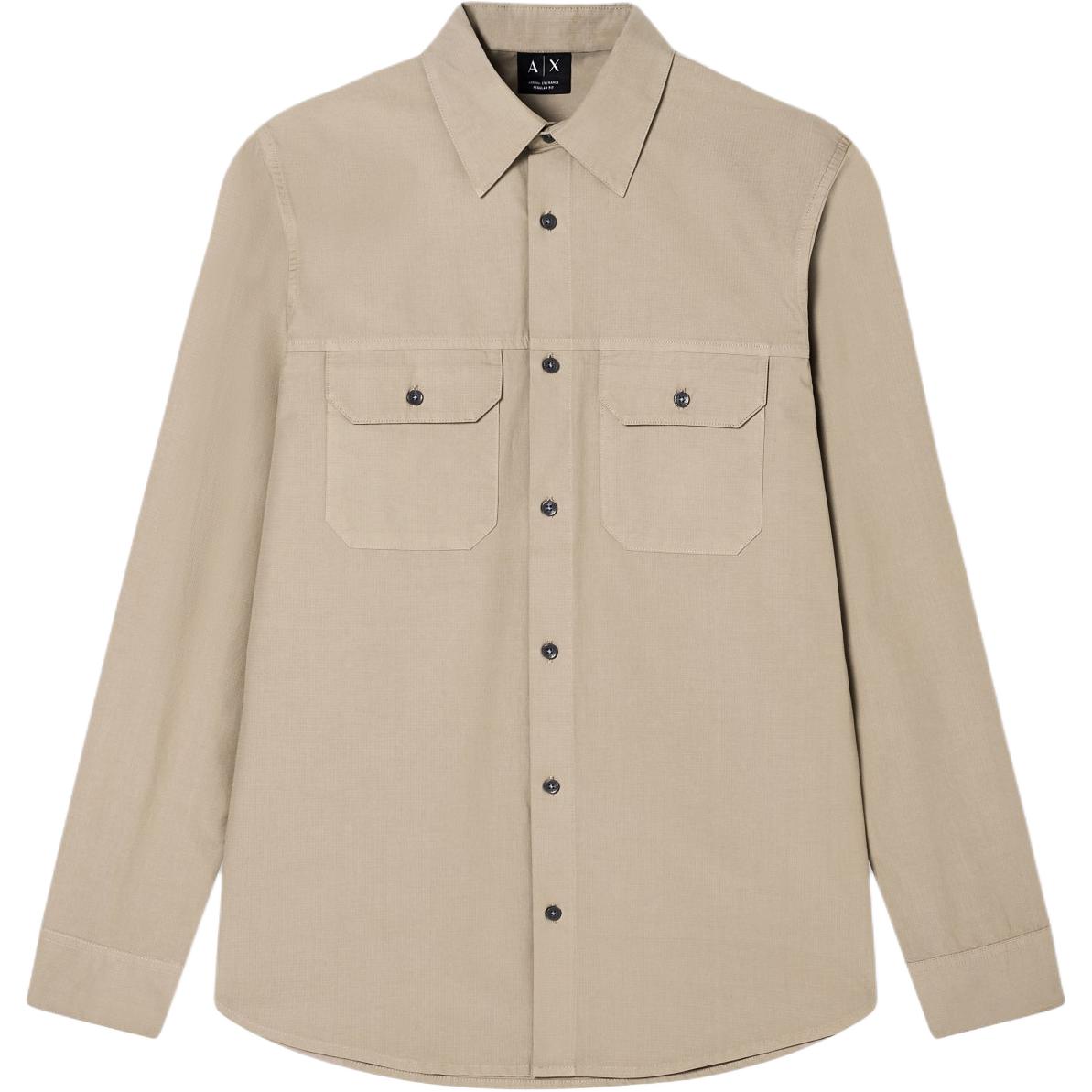 AE FW25 Рубашка мужская ARMANI EXCHANGE, светло серый
AE FW25 Рубашка мужская ARMANI EXCHANGE, светло серый