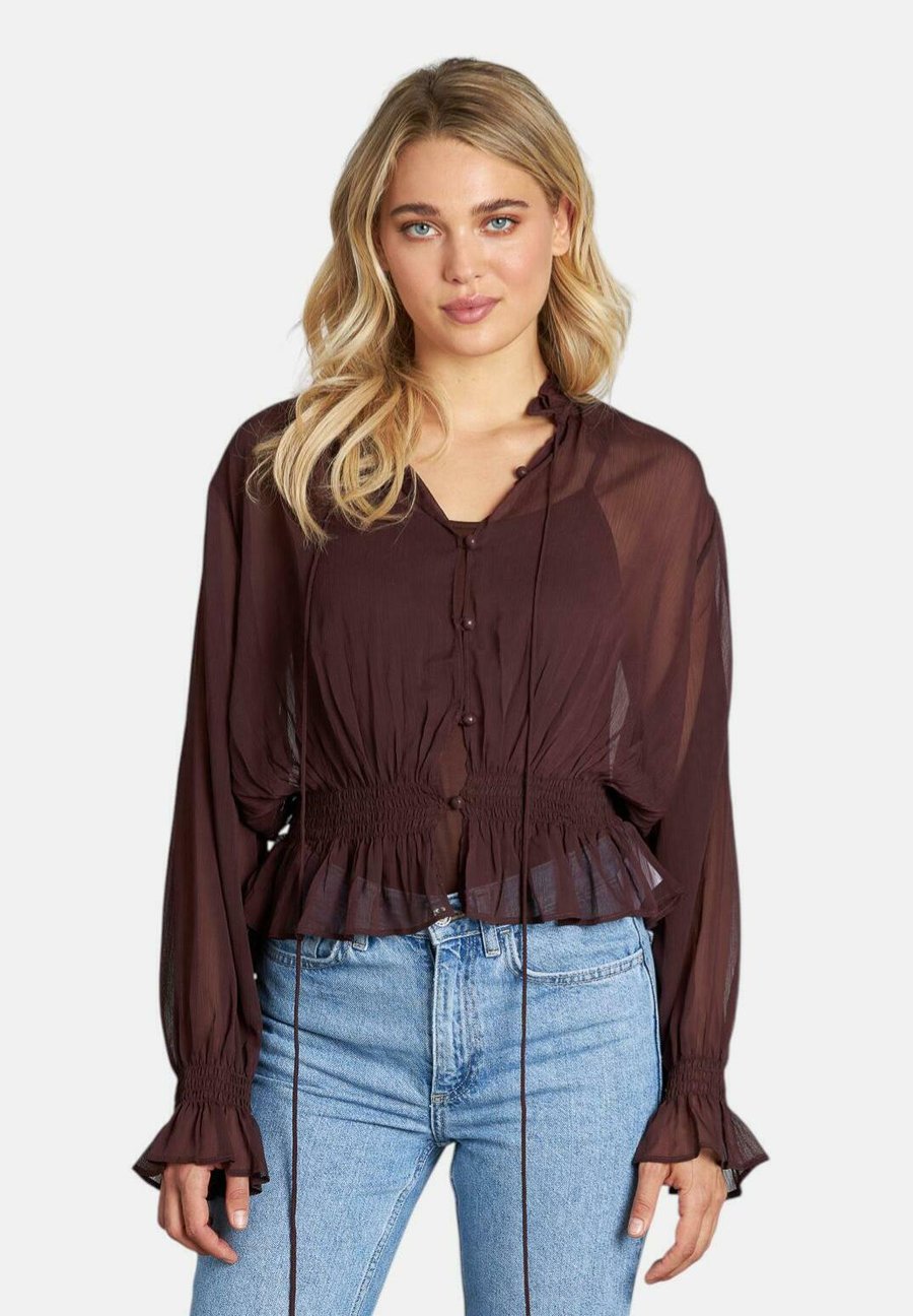 Блуза Alma en Pena Button-down blouse, Brown
Блуза Alma en Pena Button-down blouse, Brown