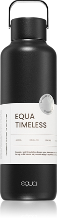 Термальная бутылка маленькая Equa Timeless Thermo, Dark 600 ml 
Термальная бутылка маленькая Equa Timeless Thermo, Dark 600 ml