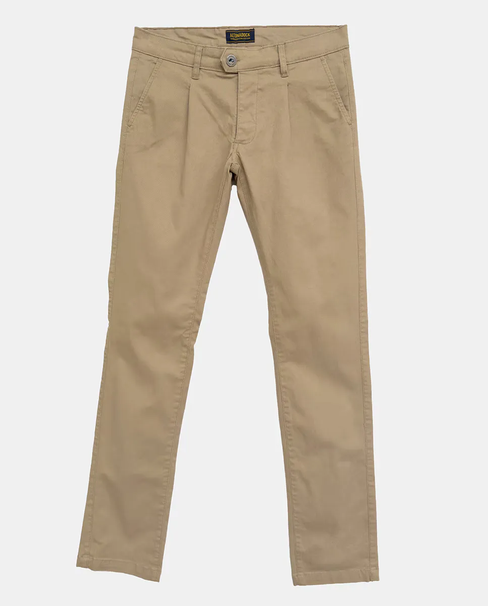 Мужские брюки-чинос со складками Altonadock, бежевый
Мужские брюки-чинос со складками Altonadock, бежевый