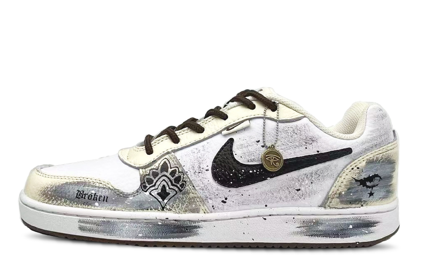 EBERNON Wings Of Freedom, ручная роспись, граффити, амортизация, износостойкие низкие кроссовки для скейтбординга унисекс Nike, белый
EBERNON Wings Of Freedom, ручная роспись, граффити, амортизация, износостойкие низкие кроссовки для скейтбординга унисекс Nike, белый