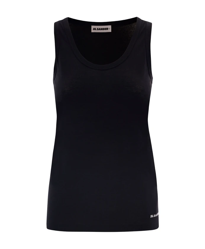Топ без рукавов Jil Sander, черный
Топ без рукавов Jil Sander, черный