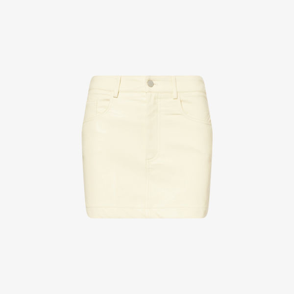 Мини-юбка Amy Lynn Milena из веганской кожи, желтый
Мини-юбка Amy Lynn Milena из веганской кожи, желтый