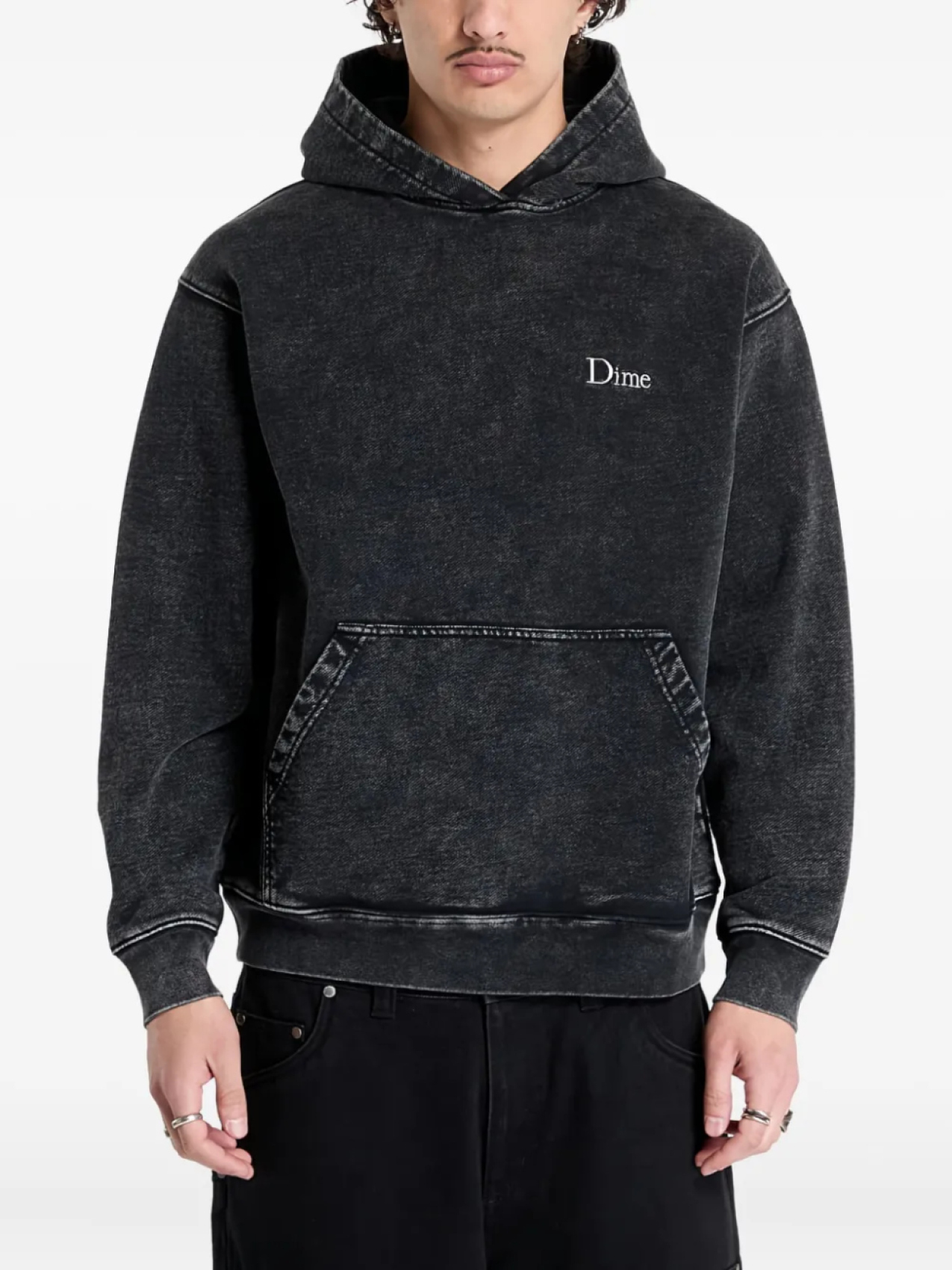 Толстовка с вышитым логотипом Dime, черный
Толстовка с вышитым логотипом Dime, черный