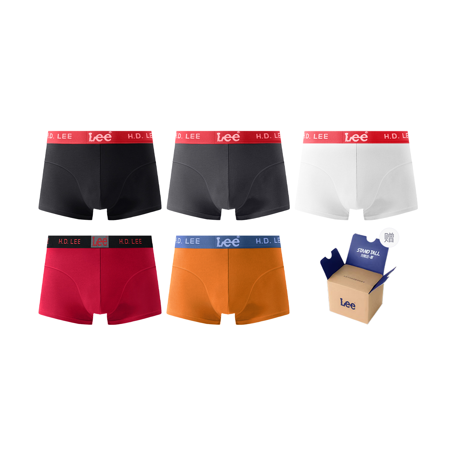 Lee Подарочный набор мужского белья Brilliant, 2 шт
Lee Подарочный набор мужского белья Brilliant, 2 шт