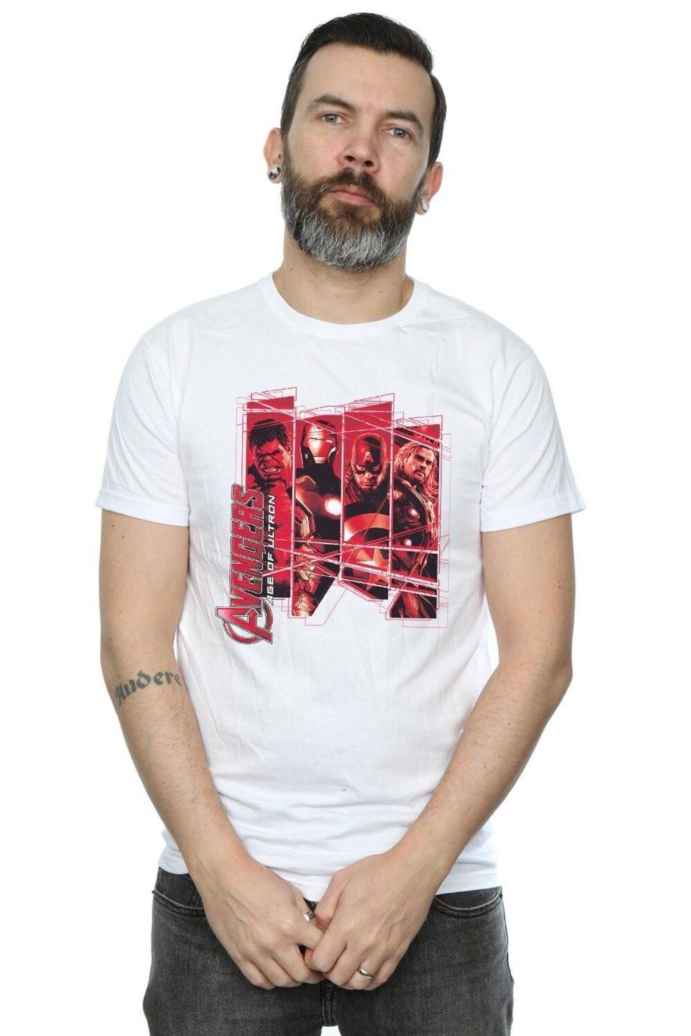 Футболка с коллажем «Команда Мстителей» Marvel, белый
Футболка с коллажем «Команда Мстителей» Marvel, белый