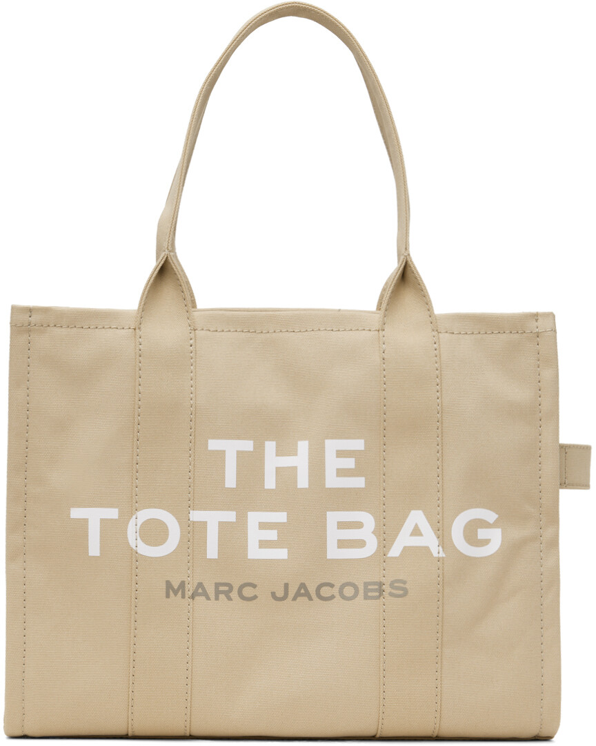 Бежевая сумка-тоут 'The Large' Marc Jacobs
Бежевая сумка-тоут 'The Large' Marc Jacobs