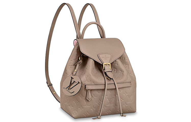 LOUIS VUITTON Маленький женский рюкзак из телячьей кожи Монсури бежевый
LOUIS VUITTON Маленький женский рюкзак из телячьей кожи Монсури бежевый