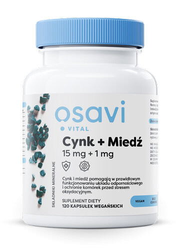 Osavi, Цинк+медь 120 шт.
Osavi, Цинк+медь 120 шт.