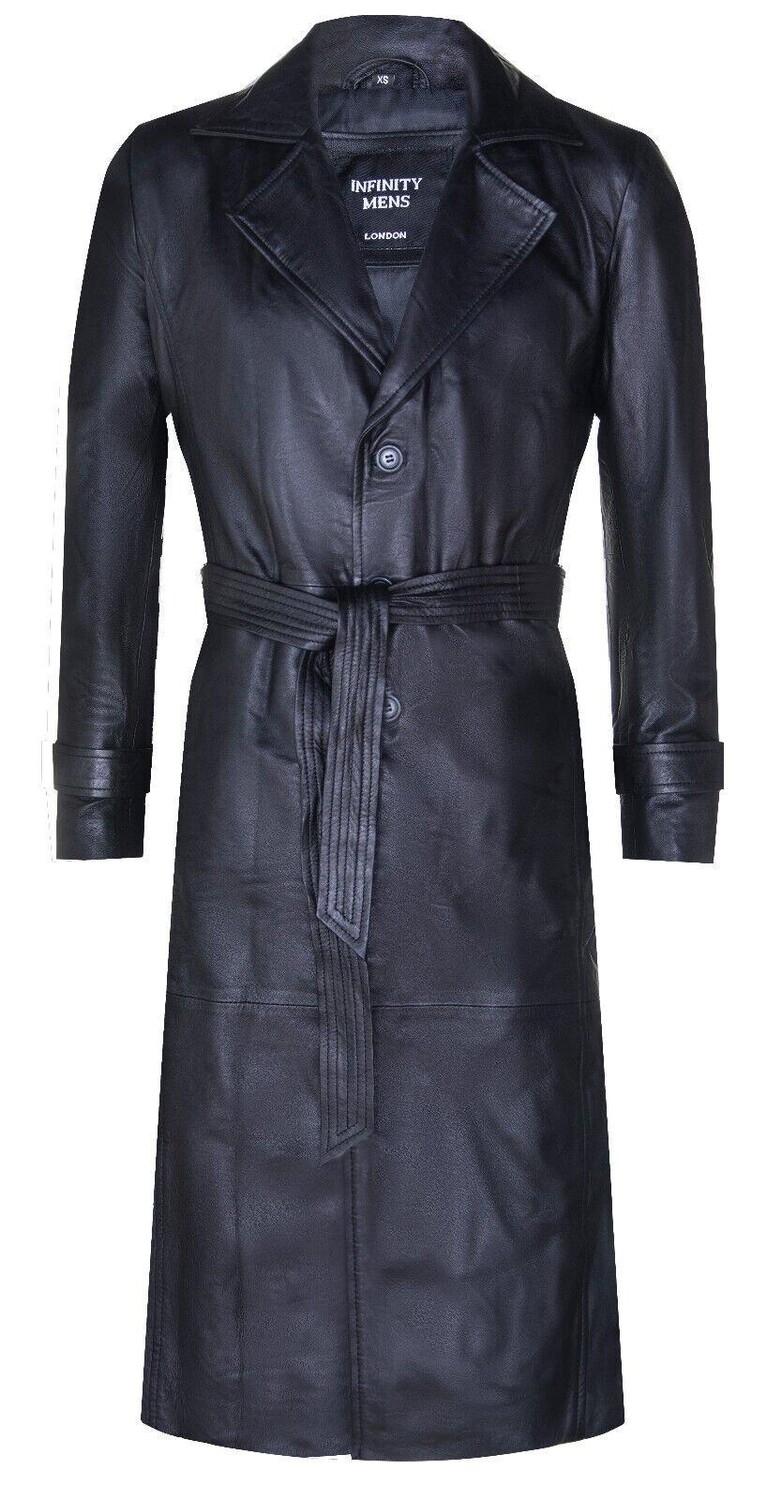 Кожаный длинный тренч-Appleton Infinity Leather, черный
Кожаный длинный тренч-Appleton Infinity Leather, черный