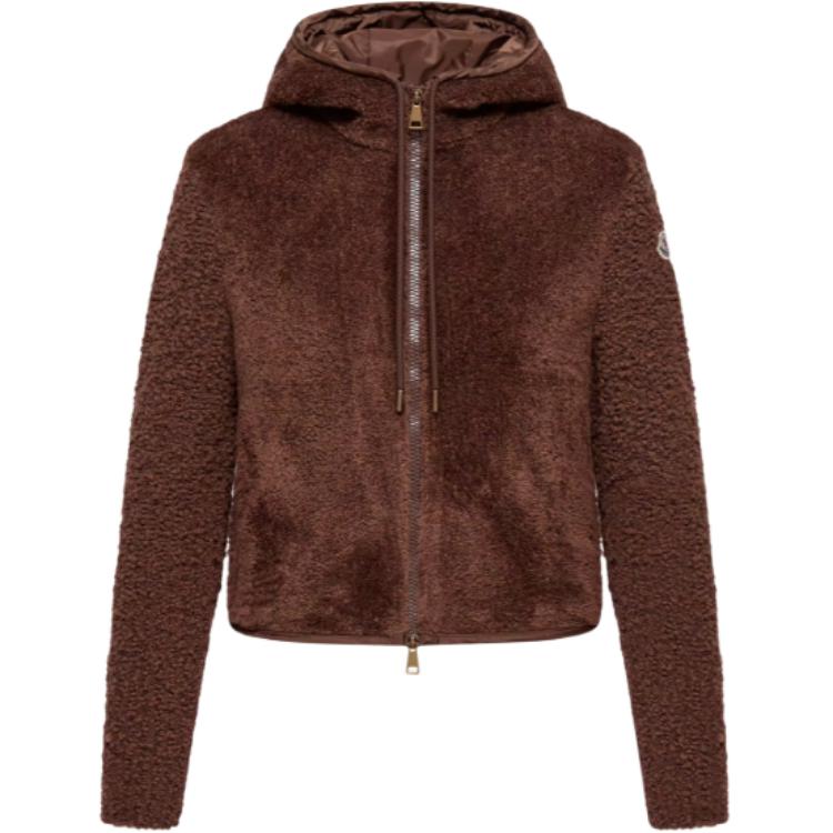 Кардиган с бархатистым покрытием Moncler, коричневый
Кардиган с бархатистым покрытием Moncler, коричневый