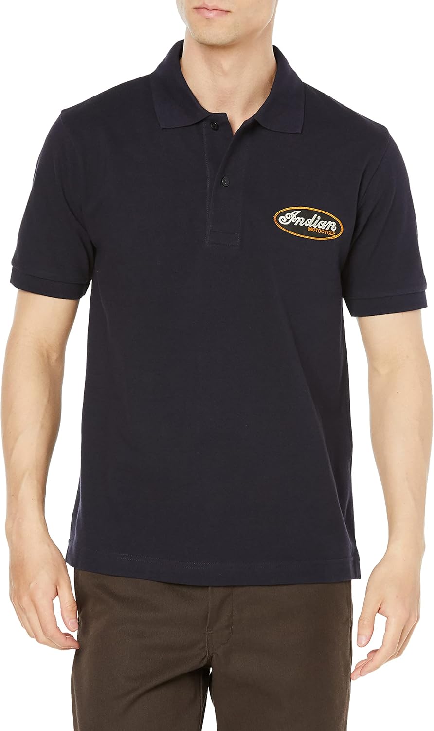 Индийская футболка-поло IC-2709 из плотной ткани с нашивкой-логотипом Indian, темно-синий
Индийская футболка-поло IC-2709 из плотной ткани с нашивкой-логотипом Indian, темно-синий