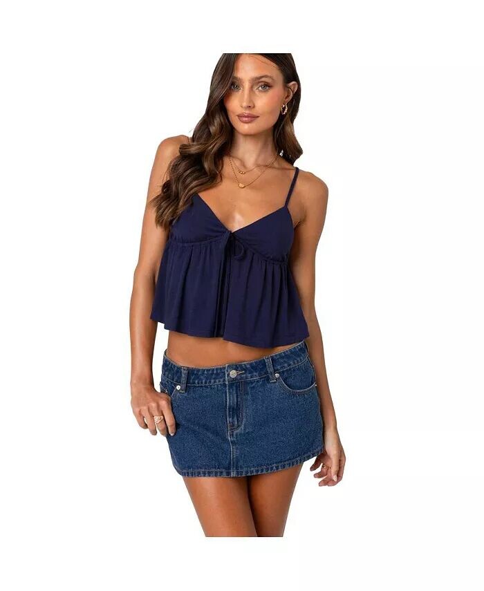 Женская майка в стиле бэби-долл Sunrise Edikted, синий
Женская майка в стиле бэби-долл Sunrise Edikted, синий