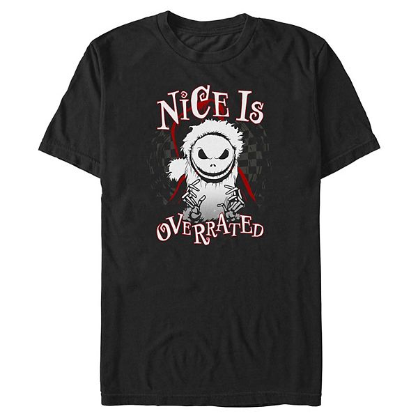 Футболка Big & Tall с принтом "Nice is overrated" Джека Скеллингтона Disney
Футболка Big & Tall с принтом "Nice is overrated" Джека Скеллингтона Disney