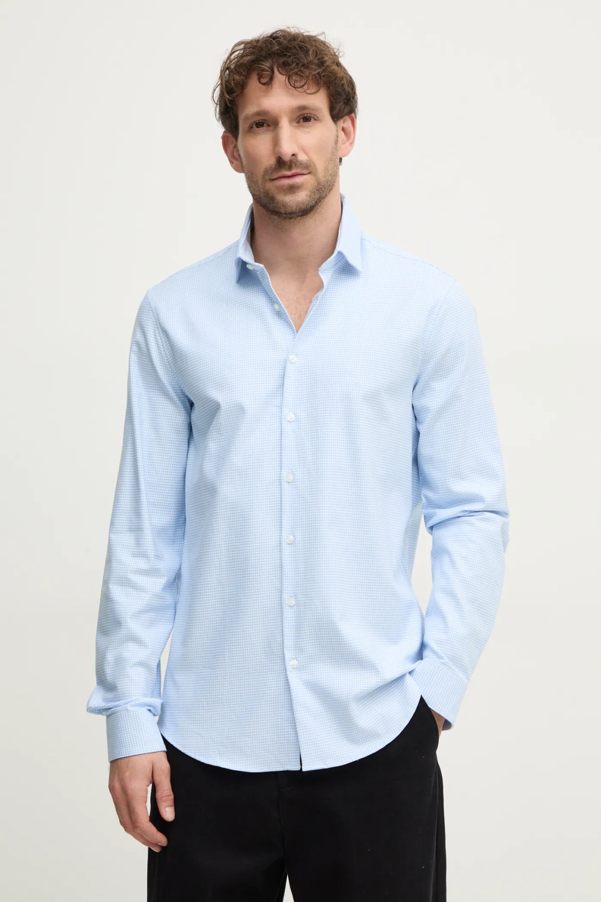 Рубашка Calvin Klein, синий 
Рубашка Calvin Klein, синий