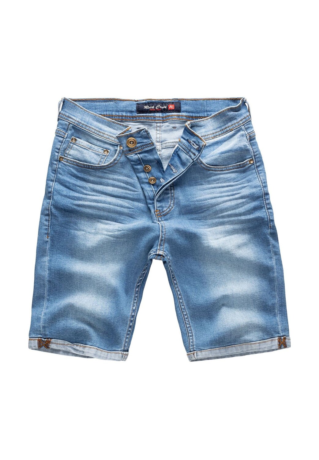 Шорты джинсовые шорты стандартного кроя Rock Creek, цвет Mittelblau
Шорты джинсовые шорты стандартного кроя Rock Creek, цвет Mittelblau