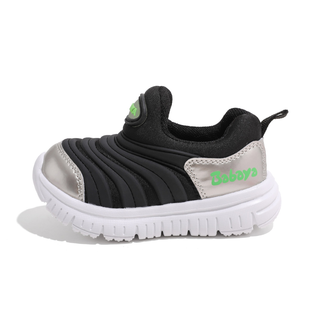 Износостойкие низкие туфли для малышей Babaya, серебряный/черный
Износостойкие низкие туфли для малышей Babaya, серебряный/черный