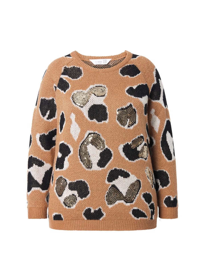 Свитер цвета верблюжьей шерсти MIAMODA
Свитер цвета верблюжьей шерсти MIAMODA