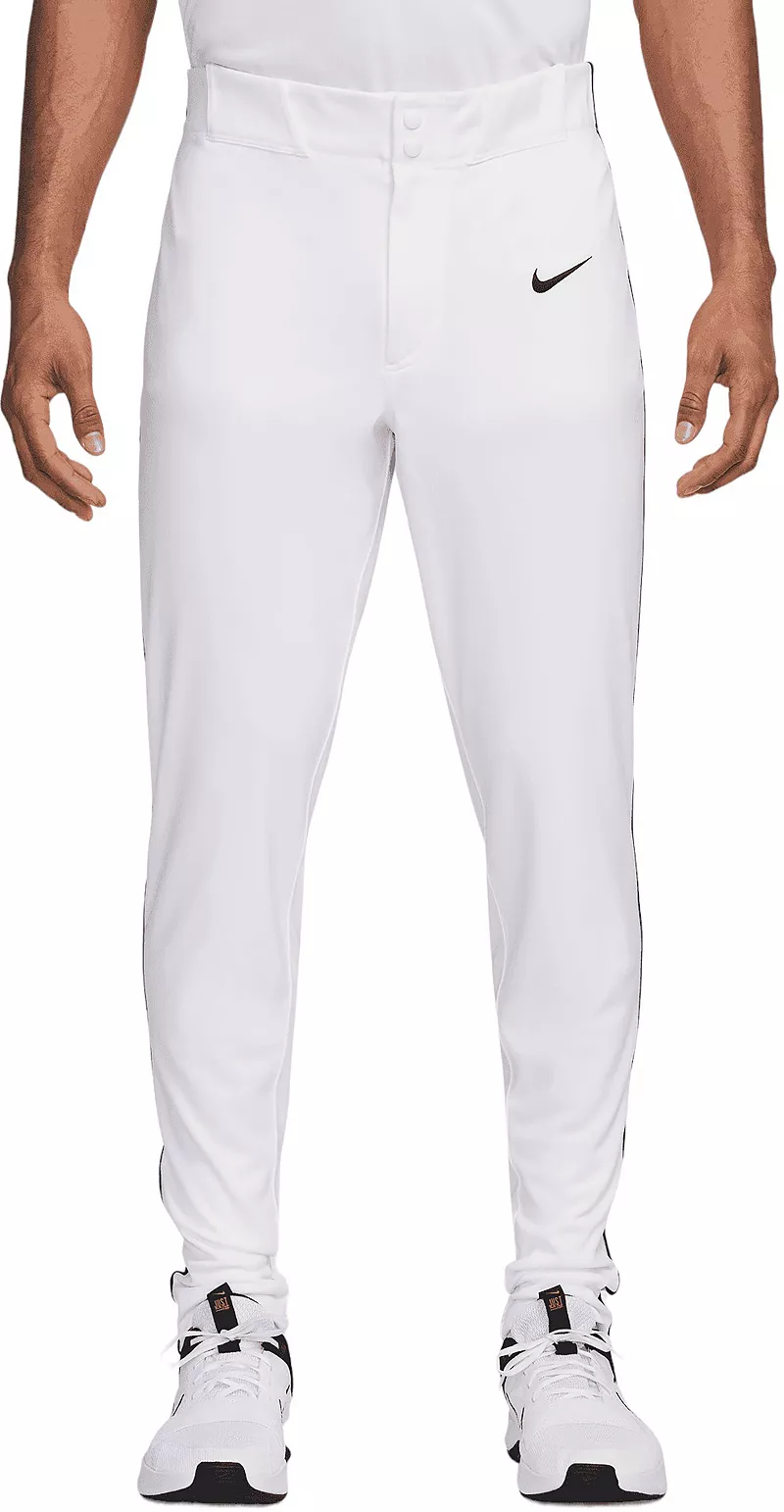 Мужские бейсбольные брюки Nike Vapor Select 2 с окантовкой, цвет White/Midnight Navy
Мужские бейсбольные брюки Nike Vapor Select 2 с окантовкой, цвет White/Midnight Navy