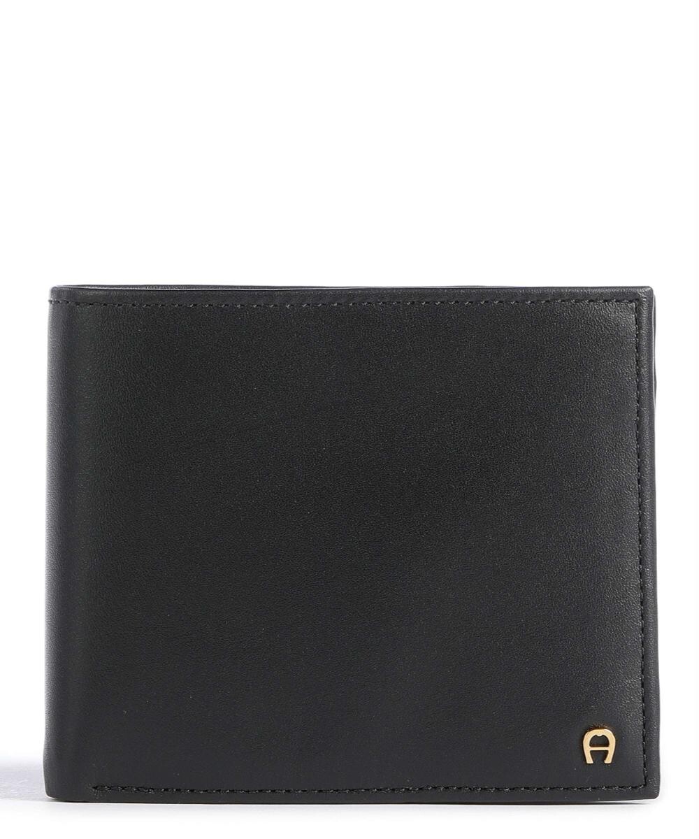 RFID-кошелек Daily Basis из мелкозернистой яловой кожи Aigner, черный
RFID-кошелек Daily Basis из мелкозернистой яловой кожи Aigner, черный