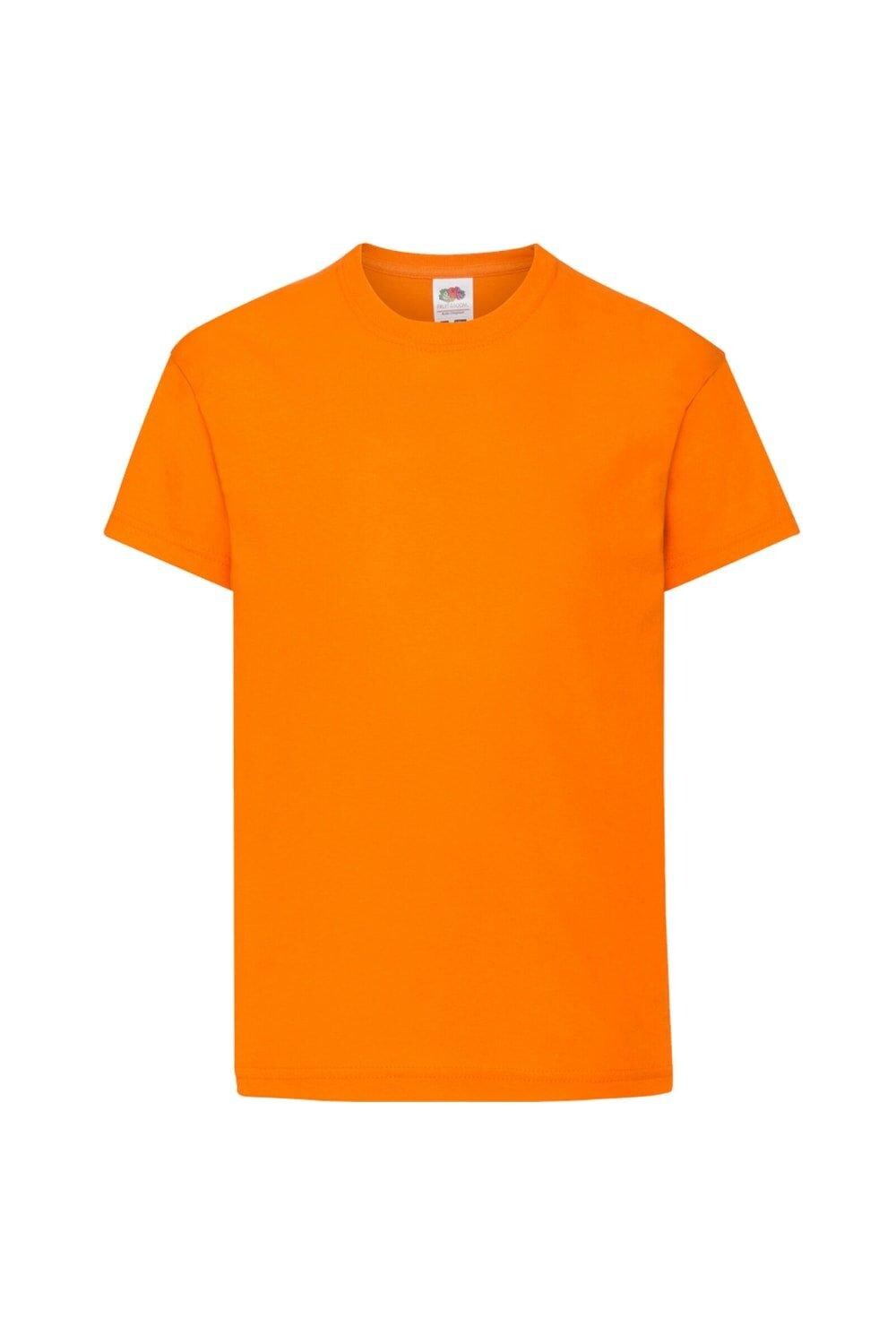Оригинальная футболка с коротким рукавом Fruit of the Loom, оранжевый
Оригинальная футболка с коротким рукавом Fruit of the Loom, оранжевый
