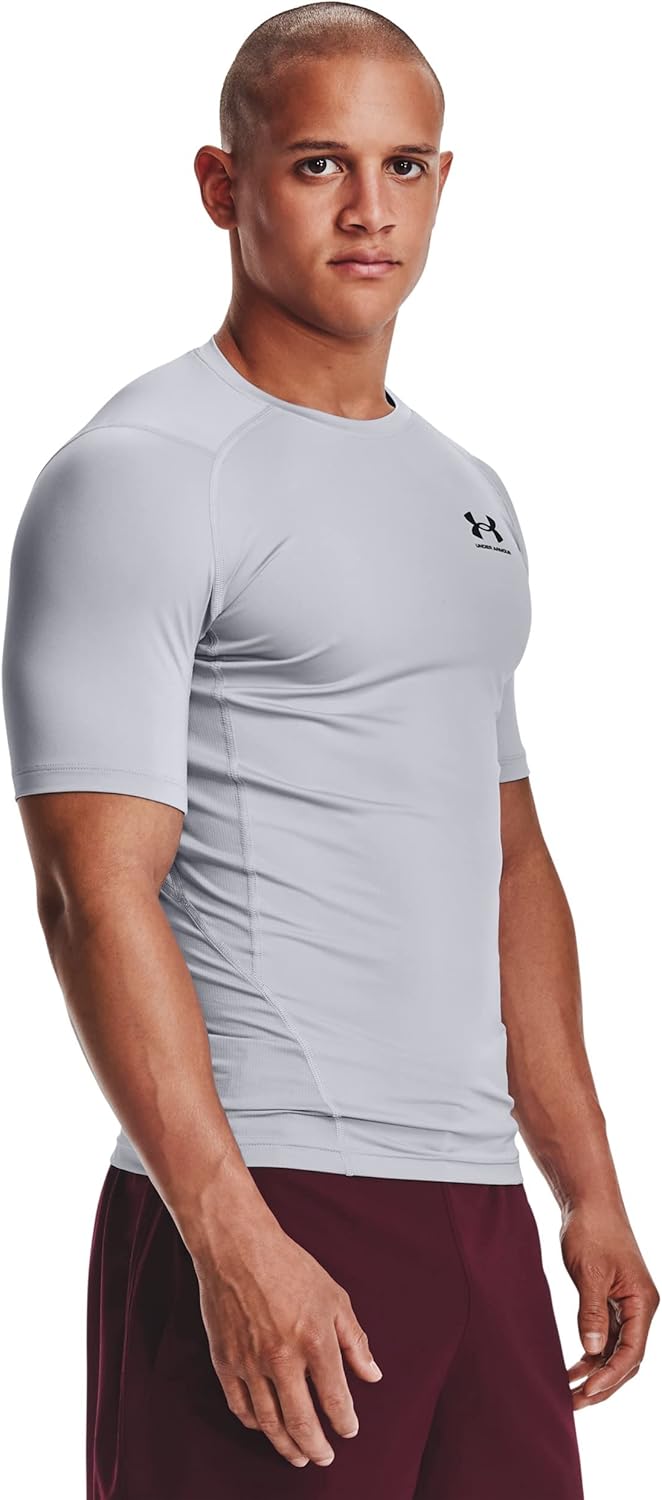 Мужская компрессионная футболка с коротким рукавом HeatGear от Under Armour, Mod Gray (011)/Black, Черный, Мужская компрессионная футболка с коротким рукавом HeatGear от Under Armour, Mod Gray (011)/Black
Мужская компрессионная футболка с коротким рукавом HeatGear от Under Armour, Mod Gray (011)/Black, Черный, Мужская компрессионная футболка с коротким рукавом HeatGear от Under Armour, Mod Gray (011)/Black