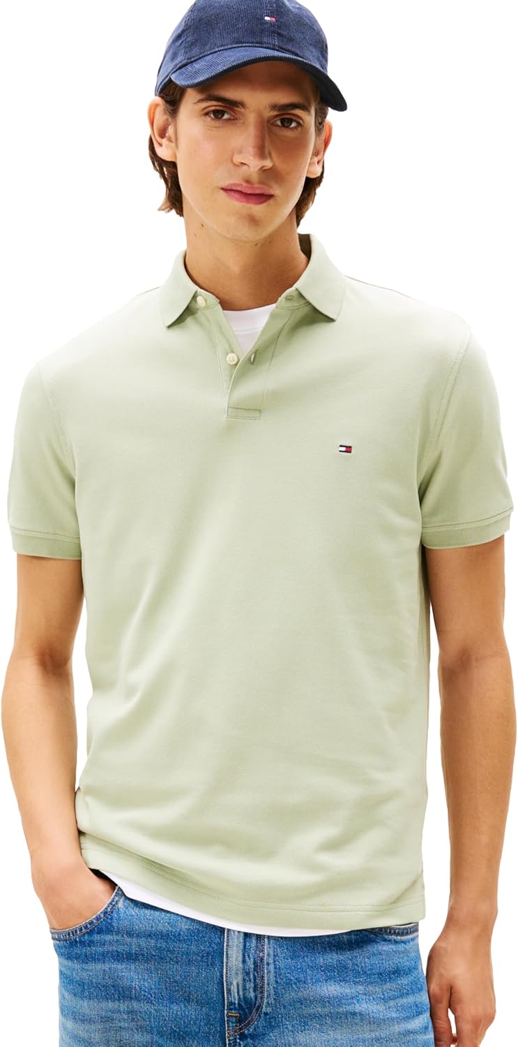 Мужские рубашки поло с короткими рукавами Tommy Hilfiger классического кроя из эластичного органического хлопка пике, Earth Sage, Зеленый, Мужские рубашки поло с короткими рукавами Tommy Hilfiger классического кроя из эластичного органического хлопка пике
Мужские рубашки поло с короткими рукавами Tommy Hilfiger классического кроя из эластичного органического хлопка пике, Earth Sage, Зеленый, Мужские рубашки поло с короткими рукавами Tommy Hilfiger классического кроя из эластичного органического хлопка пике