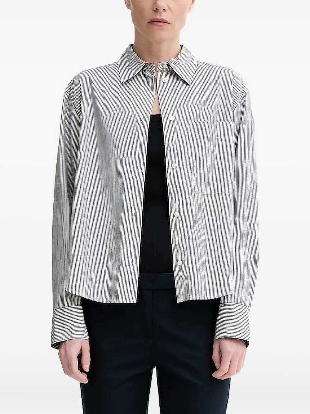 Рубашка в тонкую полоску Marc O'Polo, белый
Рубашка в тонкую полоску Marc O'Polo, белый