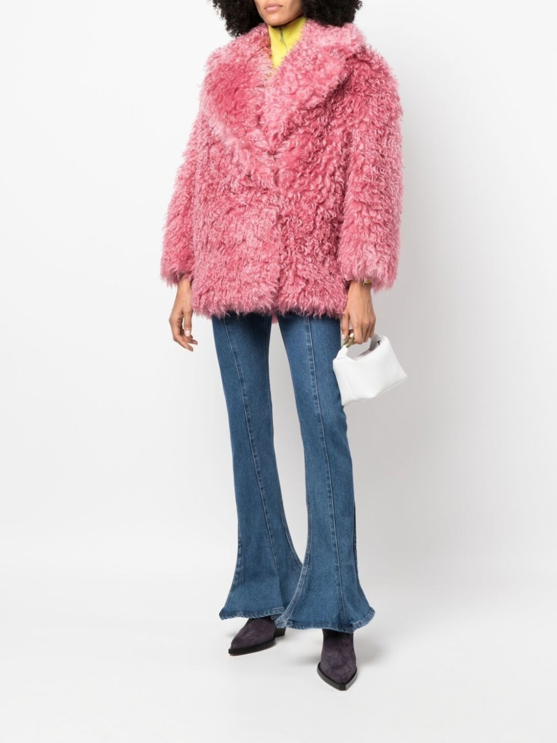 BECAGLI шуба из шерпы с запахом, розовый
BECAGLI шуба из шерпы с запахом, розовый