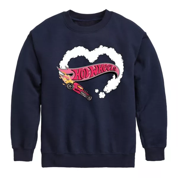 Мальчиковая толстовка с выгоревшим сердцем 8-20 Hot Wheels, синий
Мальчиковая толстовка с выгоревшим сердцем 8-20 Hot Wheels, синий