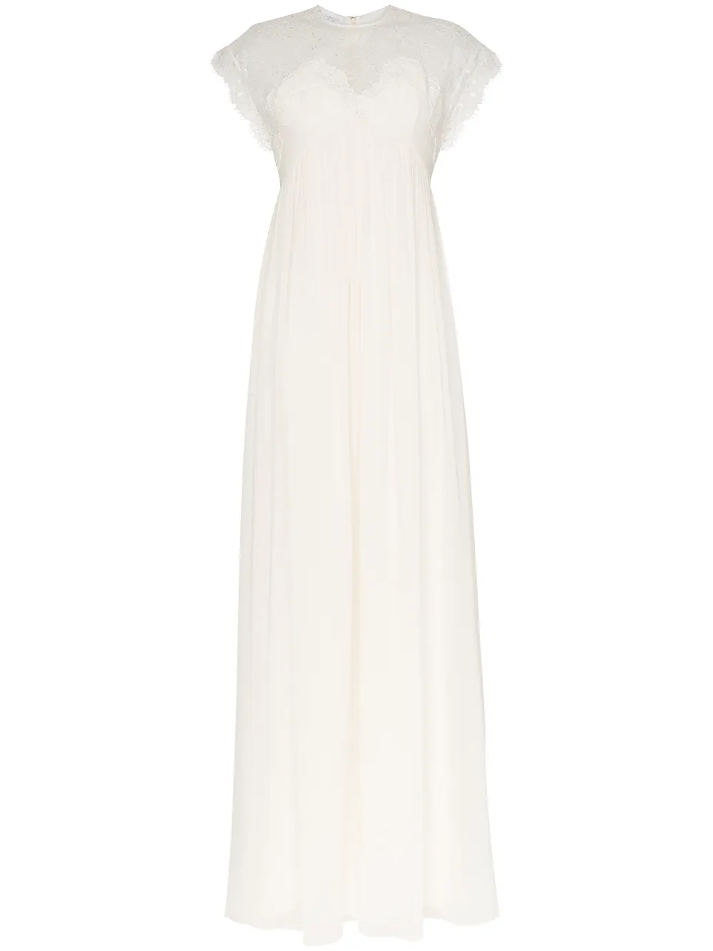 Платье макси ампирного силуэта с кружевными вставками Giambattista Valli, белый
Платье макси ампирного силуэта с кружевными вставками Giambattista Valli, белый