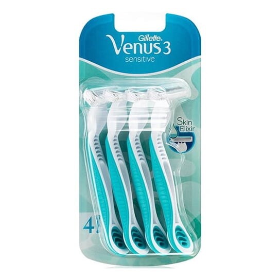 Бритвы, 4 шт. Gillette Venus 3 Sensitive
Бритвы, 4 шт. Gillette Venus 3 Sensitive