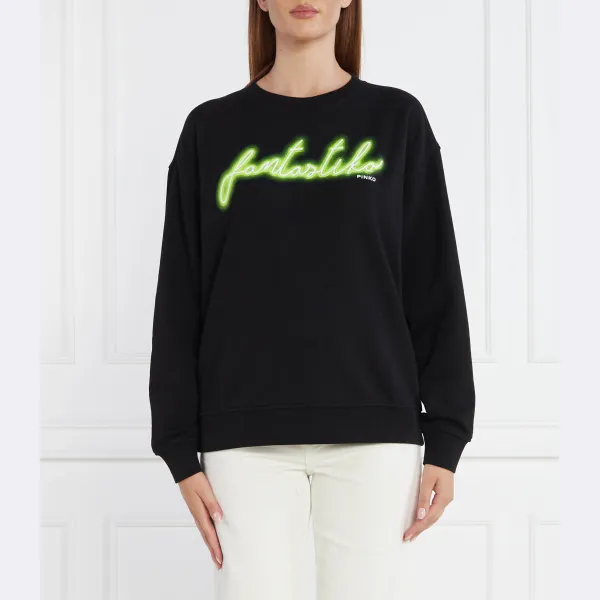 Толстовка обычного кроя Pinko, черный
Толстовка обычного кроя Pinko, черный