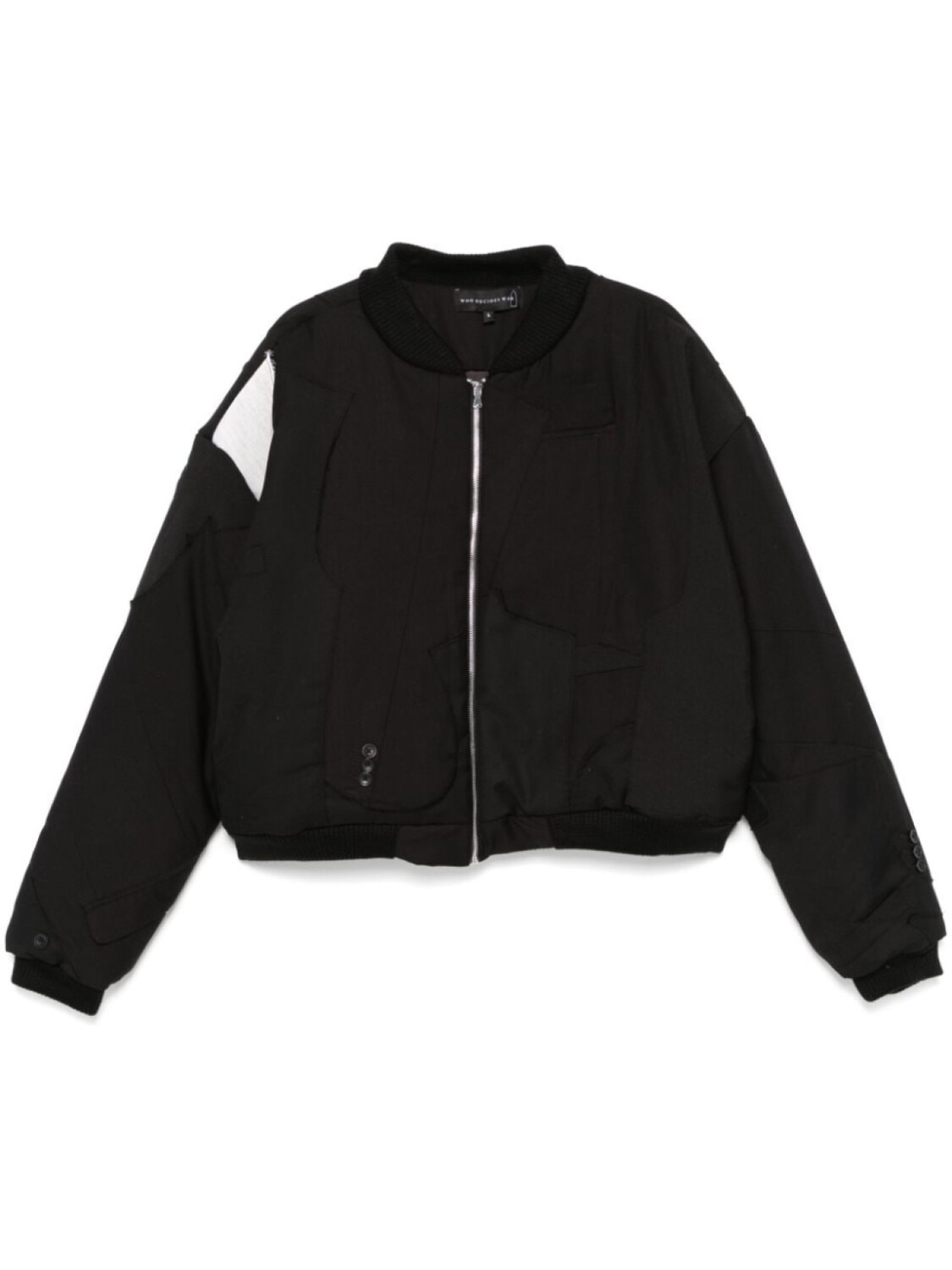 Куртка в стиле пэчворк Who Decides War, черный
Куртка в стиле пэчворк Who Decides War, черный