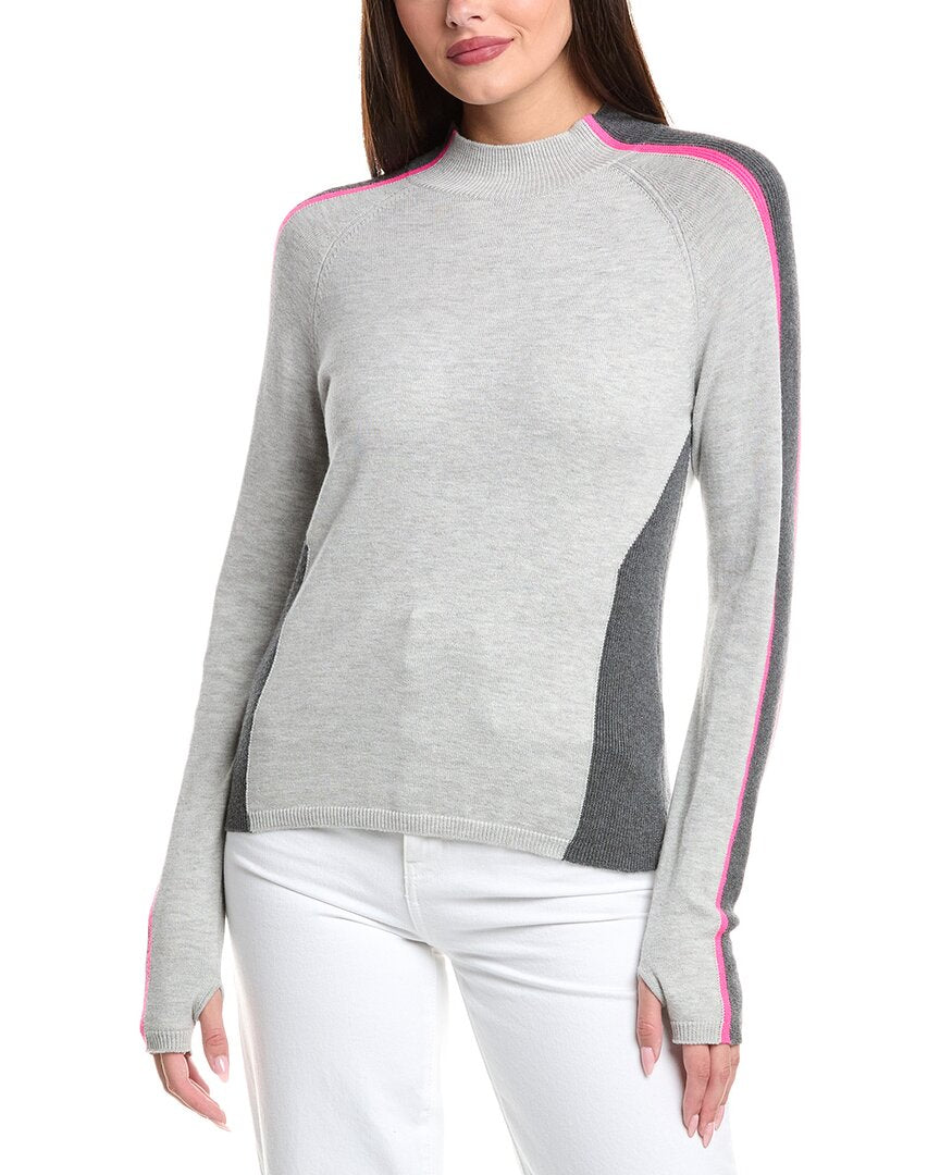 WISPR Альпийский воротник-воронка Свитер из смесового шелка, серый
WISPR Альпийский воротник-воронка Свитер из смесового шелка, серый