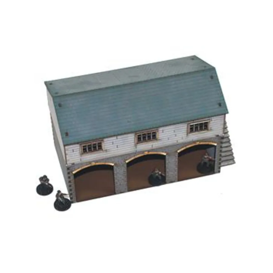 Зернохранилище и сарай для тележек (предварительно покрашенный), World at War - Buildings & Terrain (20mm)
Зернохранилище и сарай для тележек (предварительно покрашенный), World at War - Buildings & Terrain (20mm)