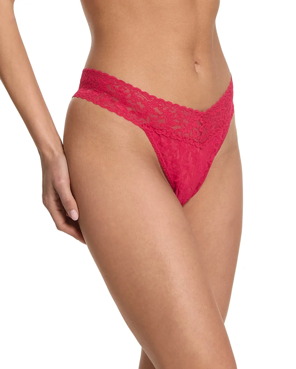 Высокие трусики-танга с V-образной вырезкой из кружева Hanky Panky, красный
Высокие трусики-танга с V-образной вырезкой из кружева Hanky Panky, красный