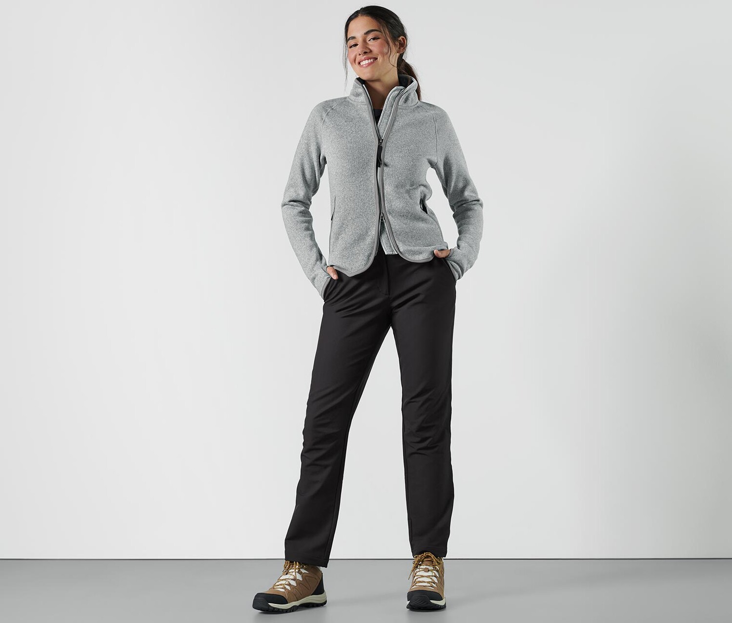 Брюки из софтшелла Tchibo, черный
Брюки из софтшелла Tchibo, черный