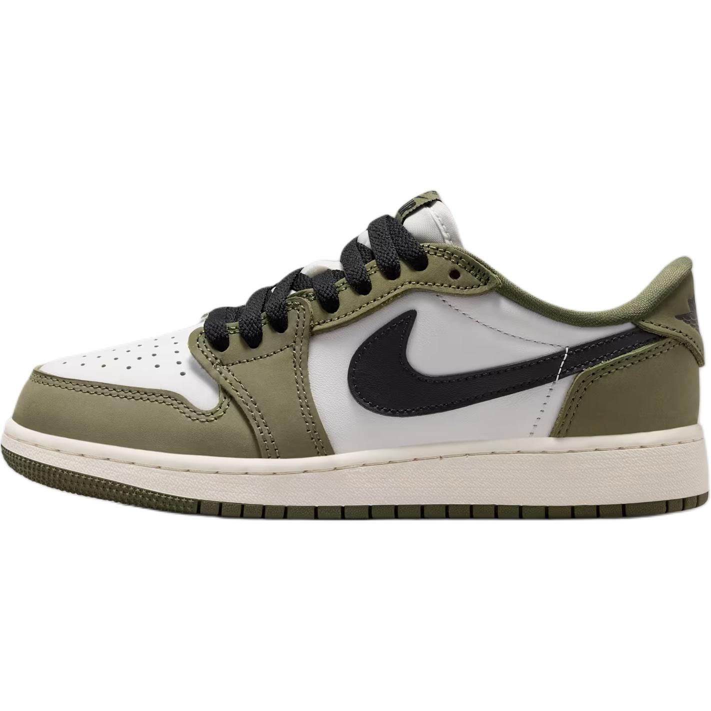 Jordan Air 1 Slip Resistant Abrasion Resistant низкие детские баскетбольные кроссовки Olive Green/Black/White
Jordan Air 1 Slip Resistant Abrasion Resistant низкие детские баскетбольные кроссовки Olive Green/Black/White