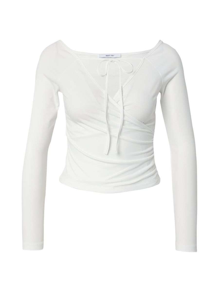 Рубашка ABOUT YOU Evelyn, от белого
Рубашка ABOUT YOU Evelyn, от белого