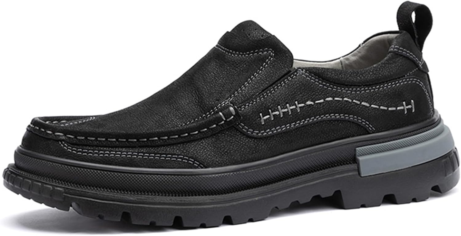 Мужские лоферы Vtiao, кожаные удобные туфли-слипоны для повседневной носки, работы, офиса, прогулок и отдыха, стильные кроссовки для мужчин, черный
Мужские лоферы Vtiao, кожаные удобные туфли-слипоны для повседневной носки, работы, офиса, прогулок и отдыха, стильные кроссовки для мужчин, черный