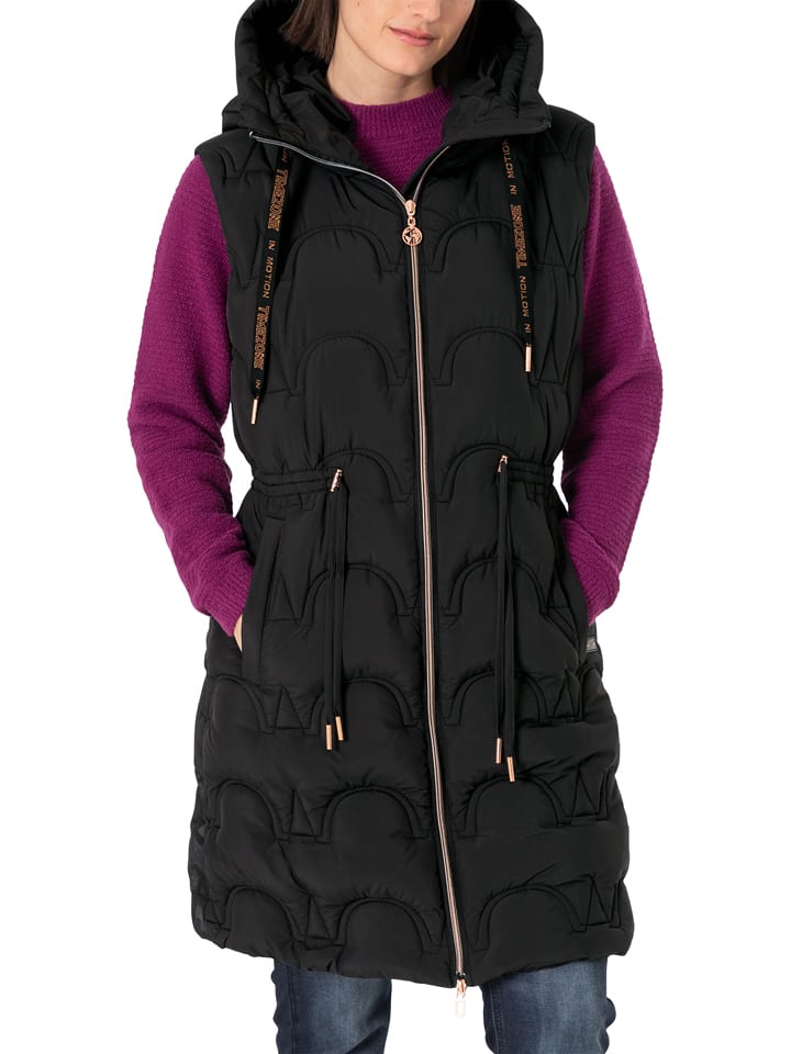 Жилет Timezone, черный 
Жилет Timezone, черный