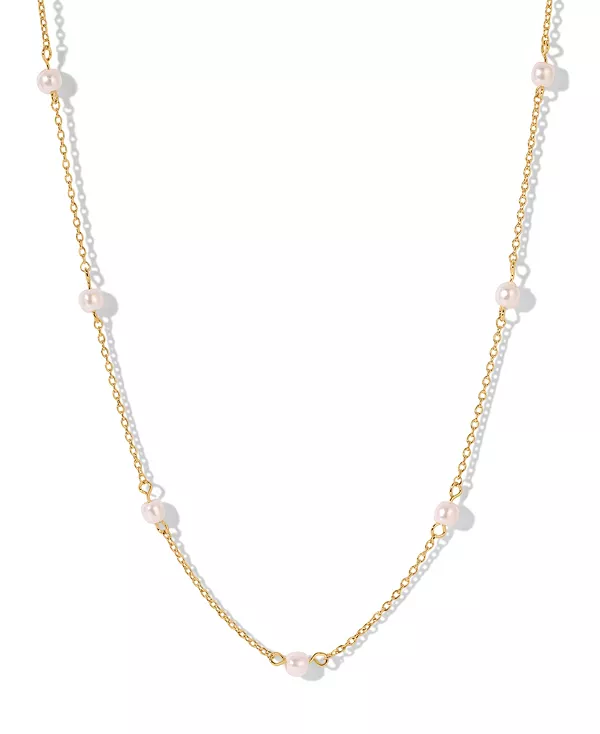 Нежное ожерелье из искусственного жемчуга Girls Crew, gold
Нежное ожерелье из искусственного жемчуга Girls Crew, gold