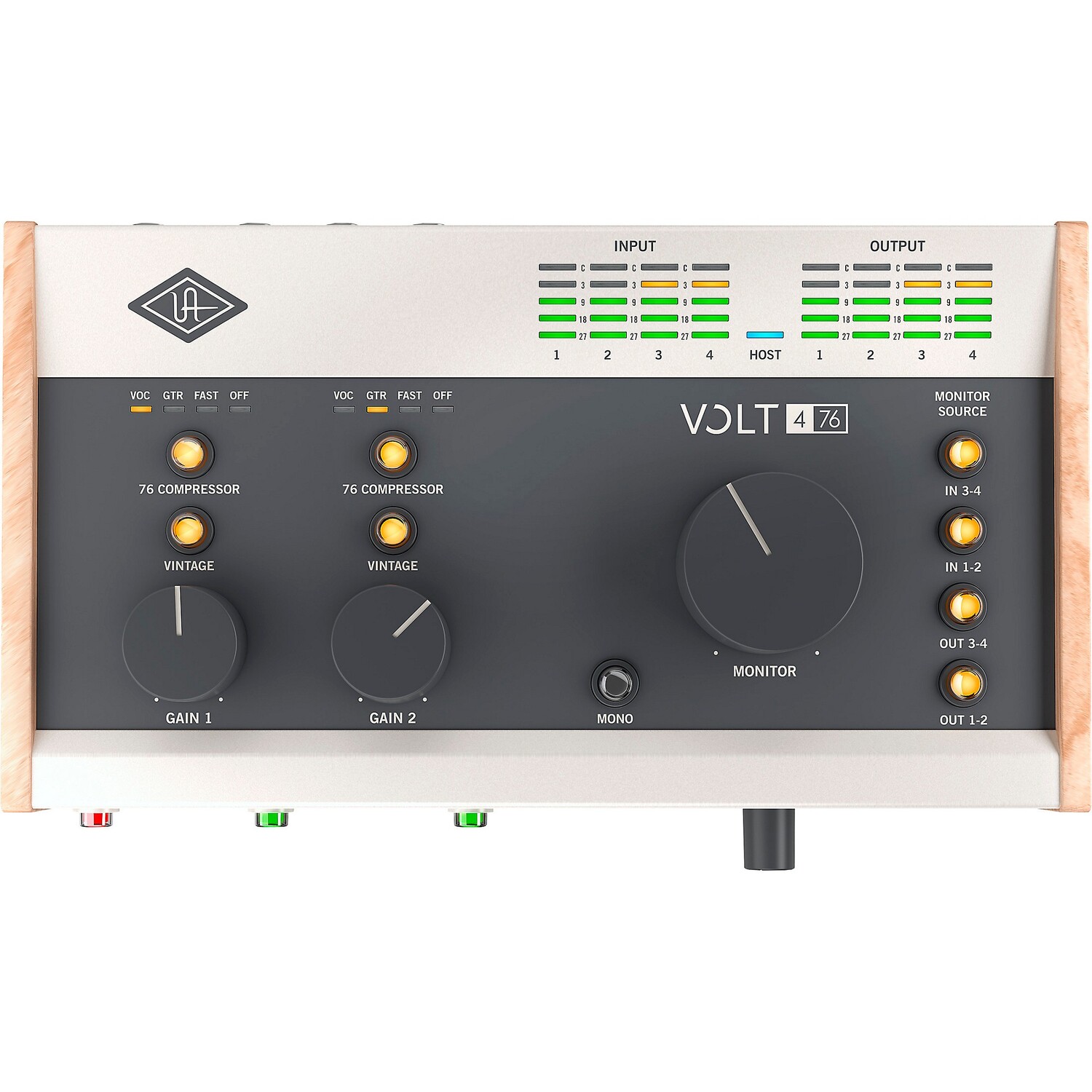 Универсальный аудиоинтерфейс USB Volt 476 Universal Audio
Универсальный аудиоинтерфейс USB Volt 476 Universal Audio