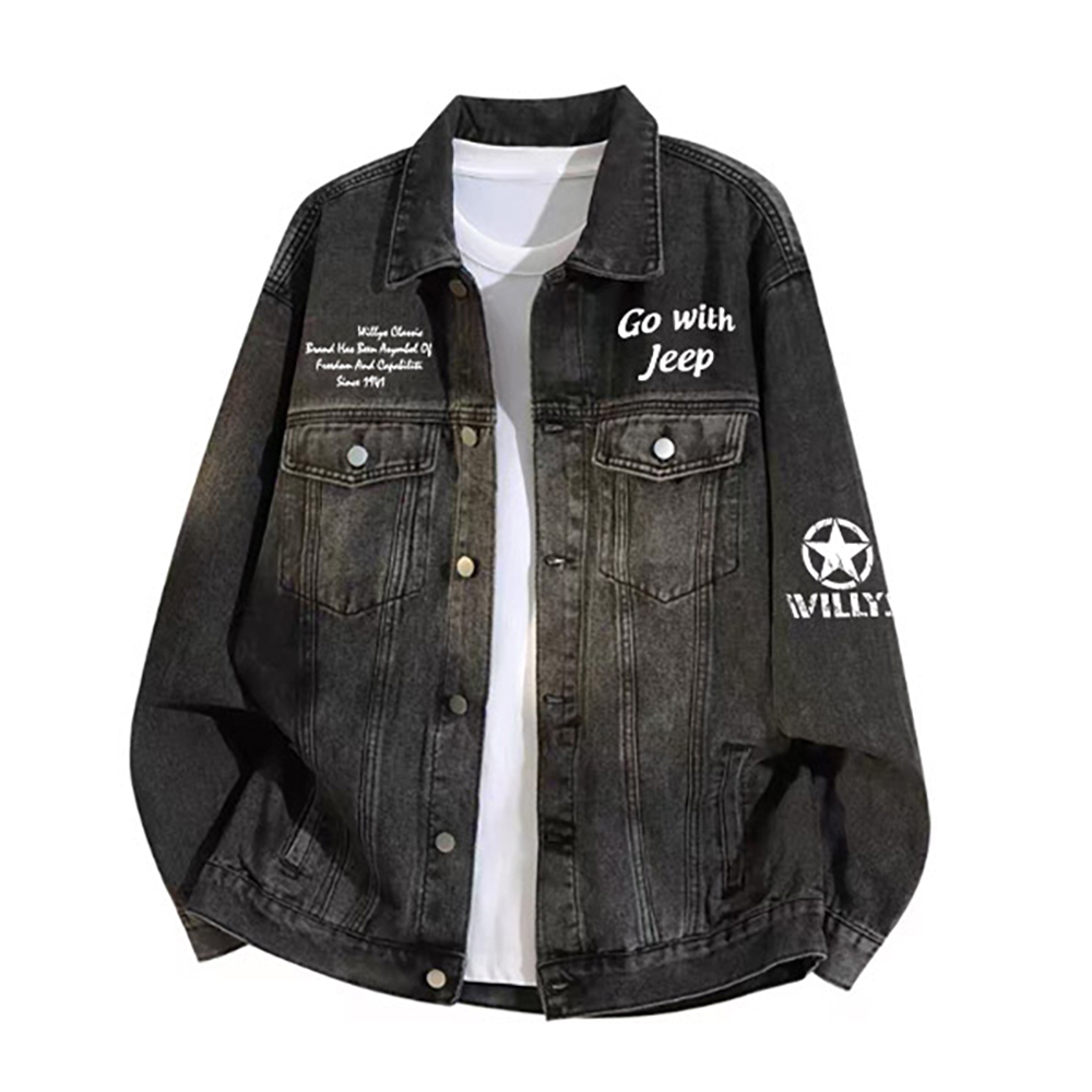 Джинсовая куртка Unisex из коллекции Luxury Cowboy Jeep, черный
Джинсовая куртка Unisex из коллекции Luxury Cowboy Jeep, черный