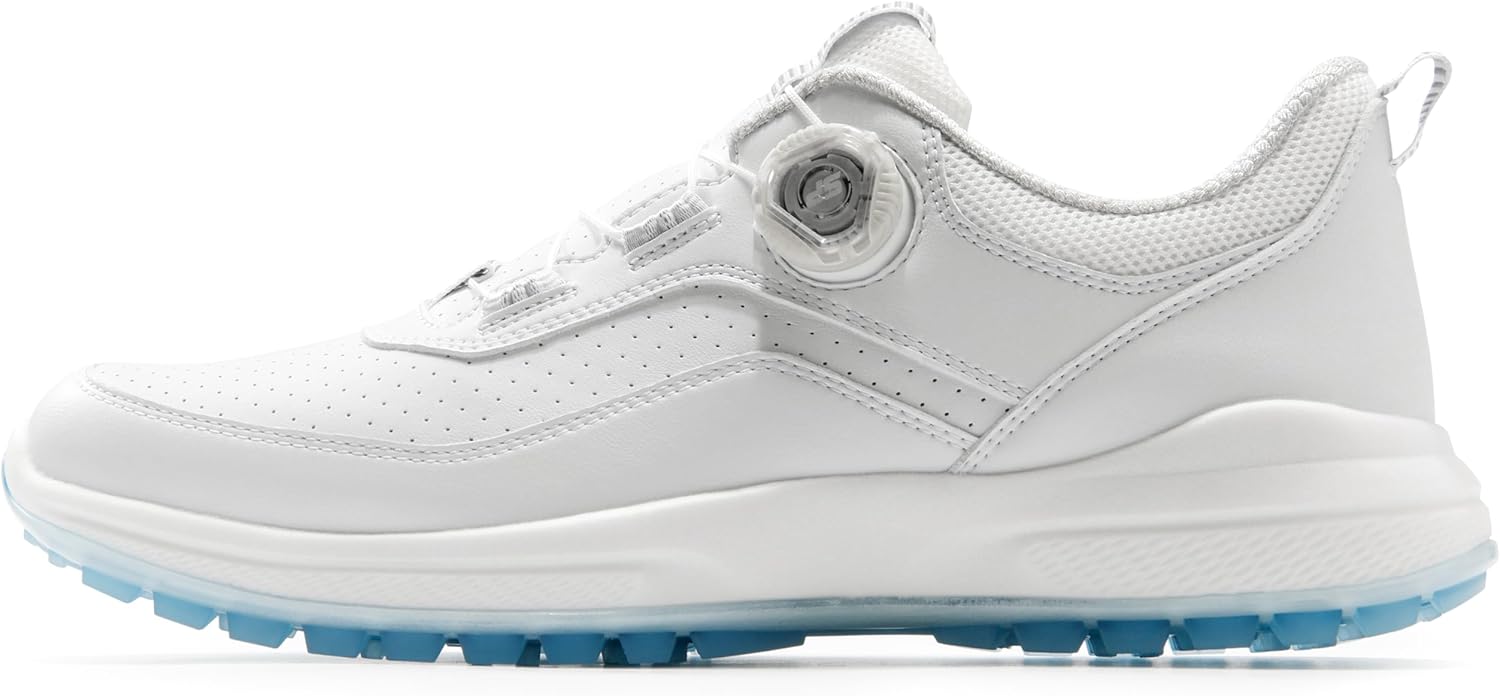 Мужская водонепроницаемая легкая гольф-обувь без шипов Spgolf, белый/серый
Мужская водонепроницаемая легкая гольф-обувь без шипов Spgolf, белый/серый